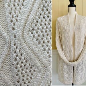 TSE Cashmere Sequin Cardigan